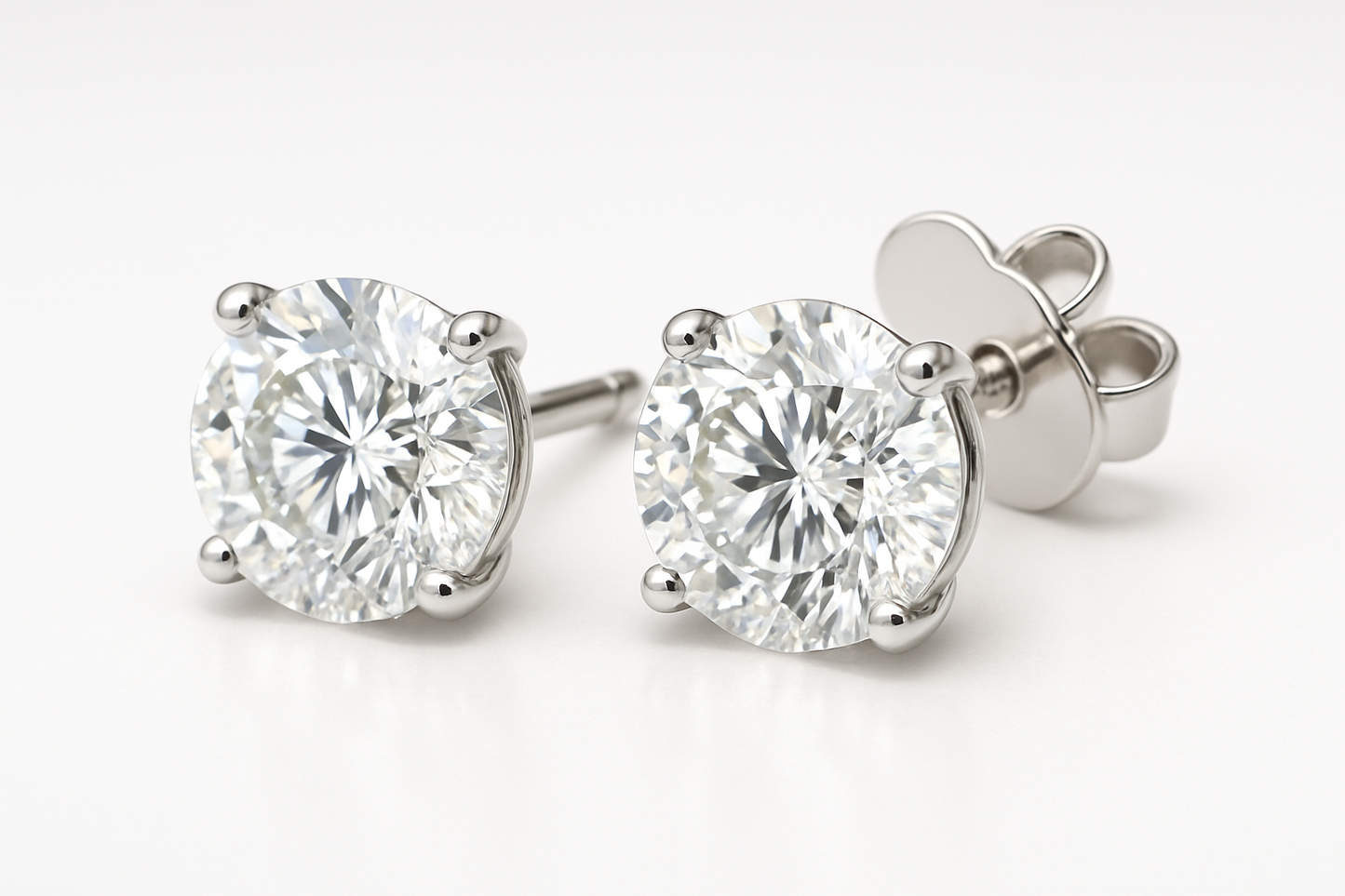 Diamond Stud Earrings 74 with none Diamond Stud Earrings 74 