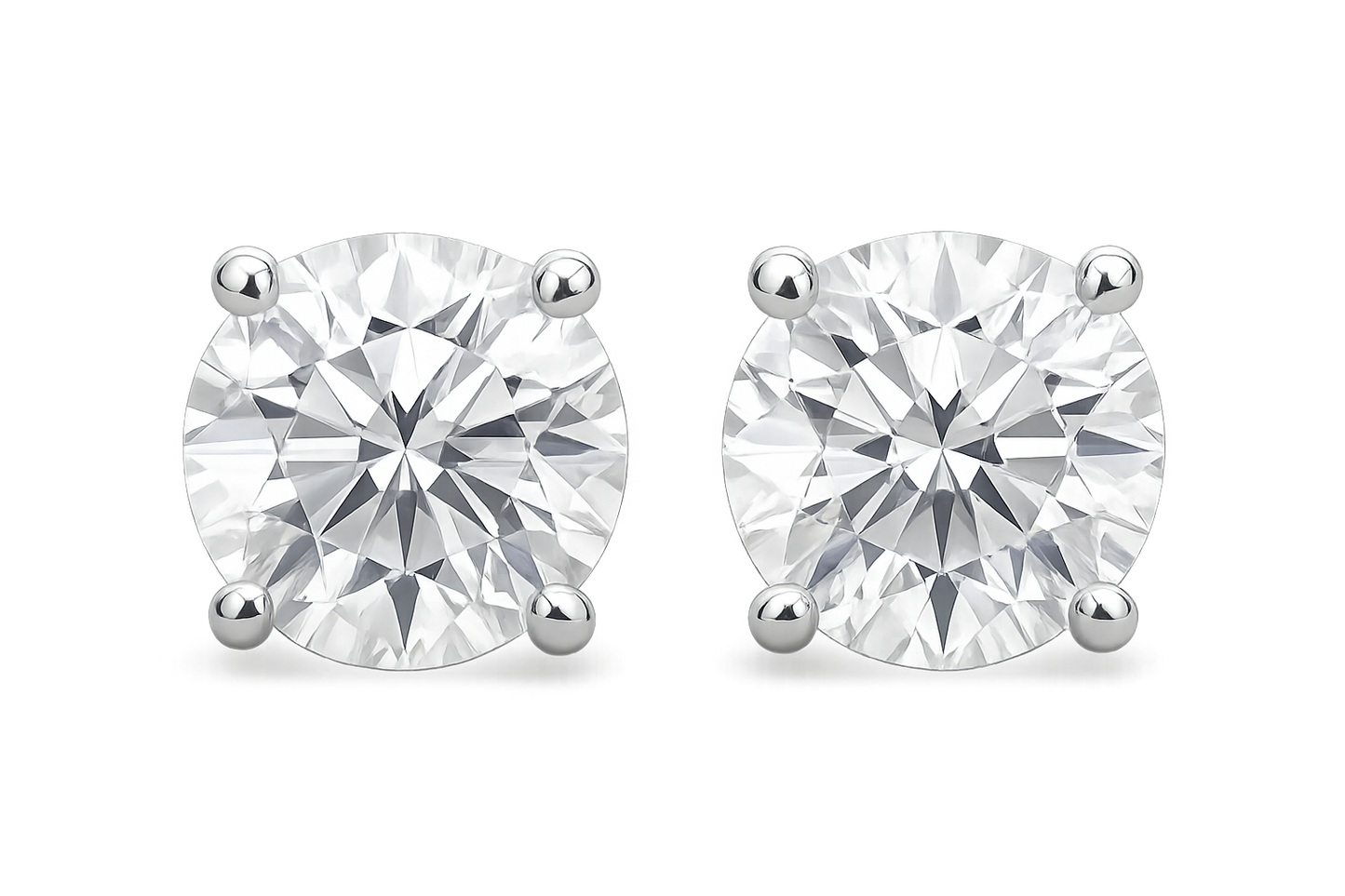  Diamond Stud Earrings 83 with none give the image in png  format no background 